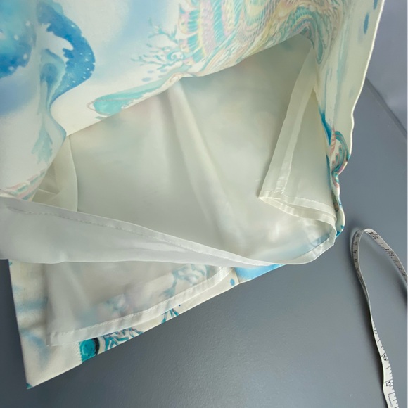 COPY - Versace Jeans Couture beachy ocean seahorse print sheath dress women's s… - Picture 8 of 14